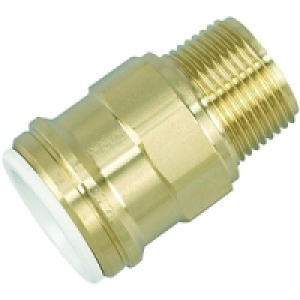 John Guest Speedfit Male Connector Brass 19x22mm