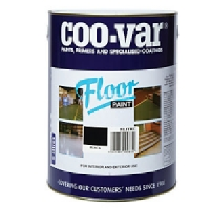 Coo-var Floor Paint Black 5L £34.99