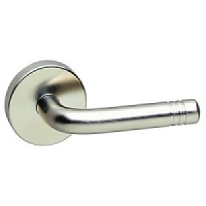Urfic Lucerne Lever On Rose Satin Nickel