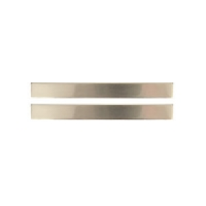 Wickes Chunky Square Handles Brushed Nickel Finish 150mm 2 P £9.44