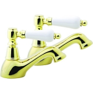 Wickes Cascada Bath Taps Gold £119.99