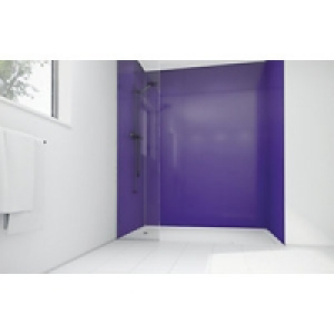Wickes High Gloss Purple Laminate 1200x900mm 2 sided Shower  £475.00