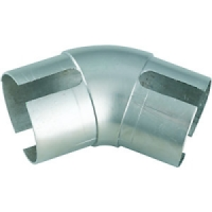 Wickes Brushed Nickel Handrail 135 Degree Elbow £6.49
