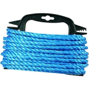 Wickes Blue 8mm Multi-Purpose Polypropylene Rope 1500mm