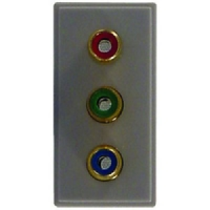 Wickes Triple RGB/Component Video Connector £4.49