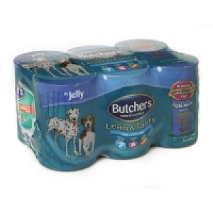 Butchers Lean And Tasty Chunks in Jelly 6X400g £3.00