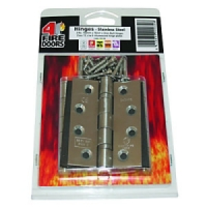 Wickes 2 Ball Bearing Firestop Hinge 3 Pack £12.75