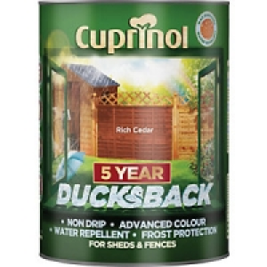 Cuprinol 5 Year Ducksback Rich Cedar 5L