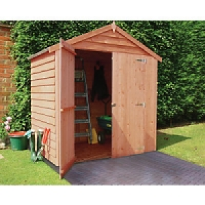 Wickes Double Door Overlap Apex Shed 4x6ft