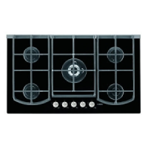AEG HG995440NB 5 Burner Gas On Glass Hob Black 900mm