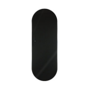Wickes Soap Glass Radiator Black Electric 1380 x 500mm