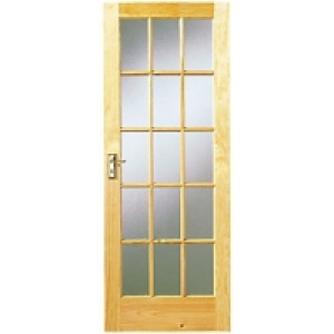 Wickes Whitby Internal Glazed Door Pine 15 Lite 1981x686mm £63.99