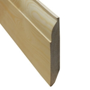 Wickes Dual Purpose Chamfered/Ovolo Pine Skirting 20.5x169x3