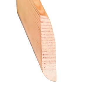 Wickes Dual Purpose Chamfered/Bullnose Pine Skirting15x119x2