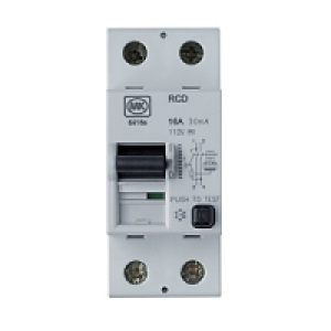 MK RCD DP Two Module 16A 30MA Trip