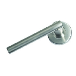 Urfic T Bar Round Rose Latch Handle Satin Nickel £17.46