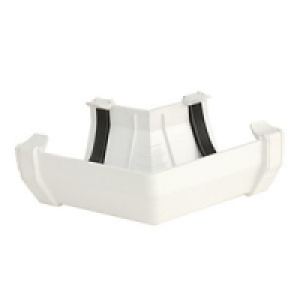 Wickes 114mm Squareflo 120 Deg Angle White