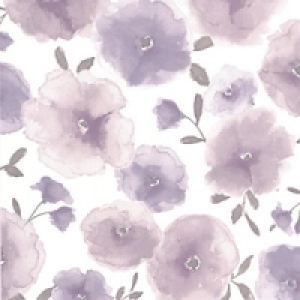 Superfresco Easy Poppies Decorative Wallpaper Lavender &pound;13.99