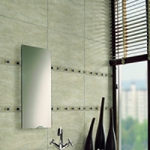 Wickes Beige Travertine Effect Gloss Ceramic Wall Tile 300x4 £9.99