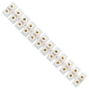 Wickes 30Amp Terminal Connector Block Strip £3.29