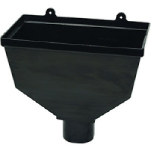 Wickes Black Roundline Rainwater Hopper £7.79