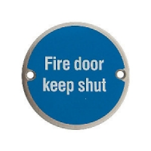 4FireDoors Fire Door Keep Shut Sign 75mm PK2 £4.99