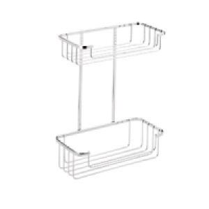 Croydex Rust Free Two Tier Cosmetic Basket &pound;14.99