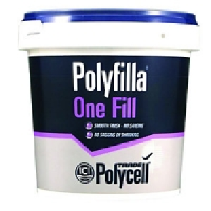 Polycell Polyfilla One Fill Lightweight Filler 1L £9.49
