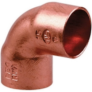 Wickes End Feed Elbow 22mm PK10