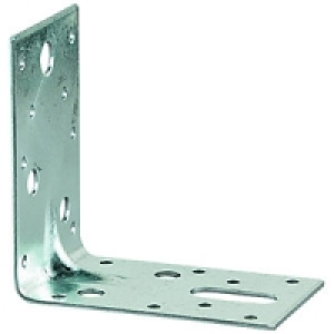Wickes Galvanised Heavy Duty Angle Bracket 87x87x25mm £2.09