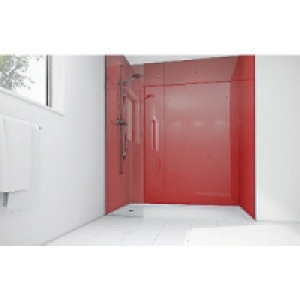 Wickes Crimson Acrylic 900 x 900mm 2 Sided Shower Panel Kit &pound;850.00
