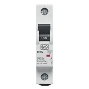 MK MCB Single Pole Type B 25A 230V B20 £5.17