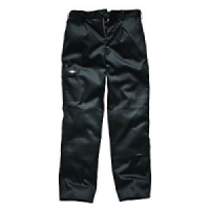 Dickies Redhawk Super Work Trousers Black 32W 34L &pound;19.99
