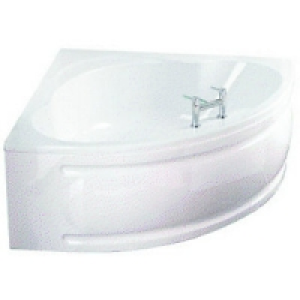 Wickes Palma Corner Large Bath Right Hand White 1350mm £550.00