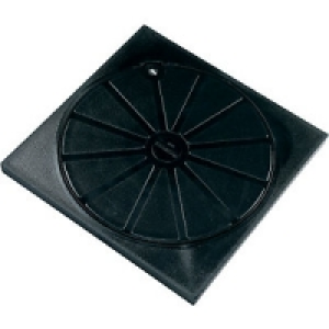Wickes Black Drain Square Top Cover £29.99