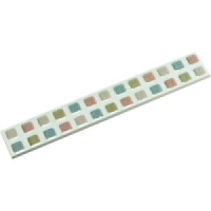 Wickes Natural Gloss Ceramic Mosaic Border Tile 250x35mm £4.99