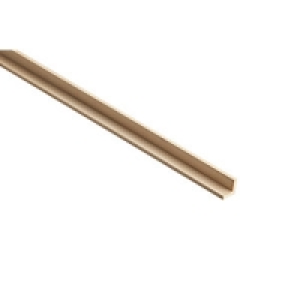 Wickes Light Hardwood Square Corner Moulding 21 x 21 x 2400m &pound;5.39