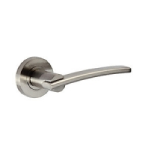 Wickes Kiki Round Rose Handle Satin Nickel Finish