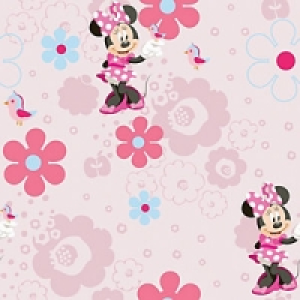 Minnies Spring Walk Decorative Wallpaper Multi