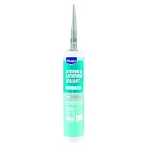 Wickes Kitchen & Bathroom Sealant Grey 310ml £2.99