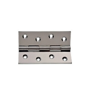 Wickes Phospor Bronze Washered Butt Hinge Polished Chrome 10 £13.49