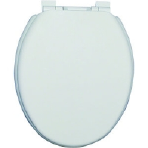 Wickes Plastic White Toilet Seat £8.99