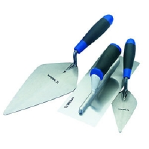 Wickes Multi Purpose Trowel Set Pack 3 £12.99