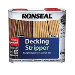 Ronseal Decking Stripper 2.5L Clear £24.99