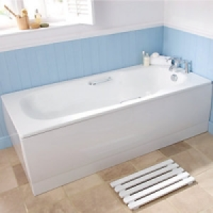 Wickes Orani Bath End Panel White 800mm