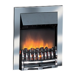 Wynford Electric Fire Chrome Effect