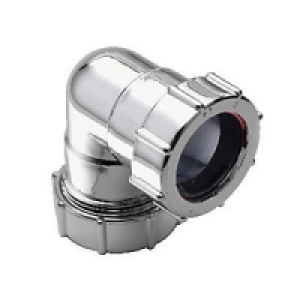 Wickes 90DEG Bend Chrome Finish 32mm £4.45