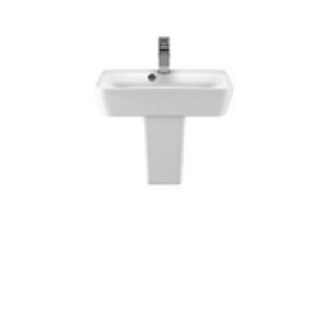 Wickes Pelosa Basin with Semi Pedestal 550mm
