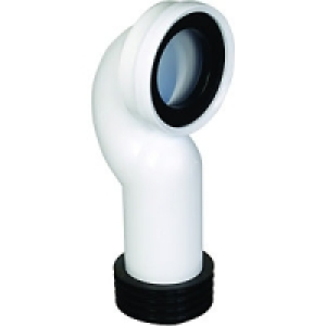 Wickes 110mm 90 Deg Spacesaver WC Connector £6.99