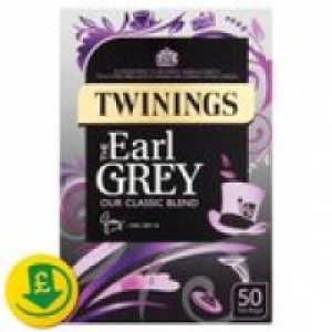 Twinings Earl Grey Tea Bags 50 Pack £2.00